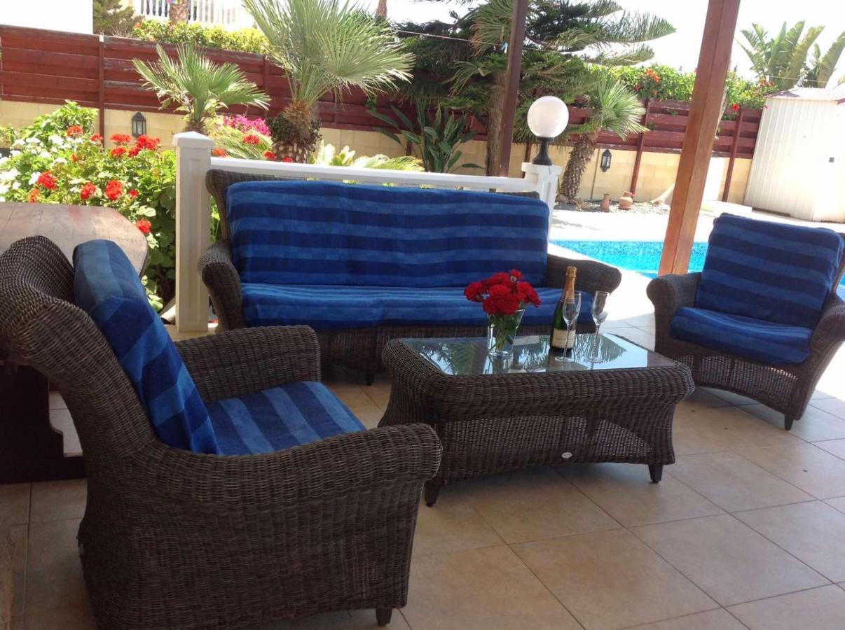 Carolyn Villa Is A Luxury 4-Bedroom Villa With Private Pool In Ayia Napa Exteriér fotografie